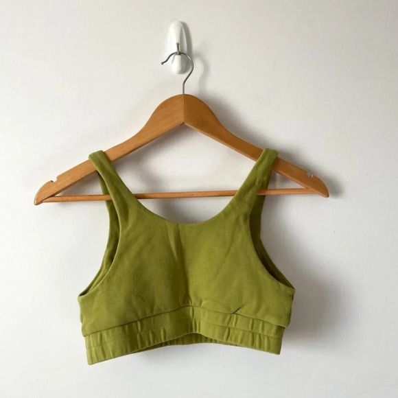 AzurFit Lounge Set Sweat Shorts and Crop Tank Matcha Green Size Small - Picture 3 of 8